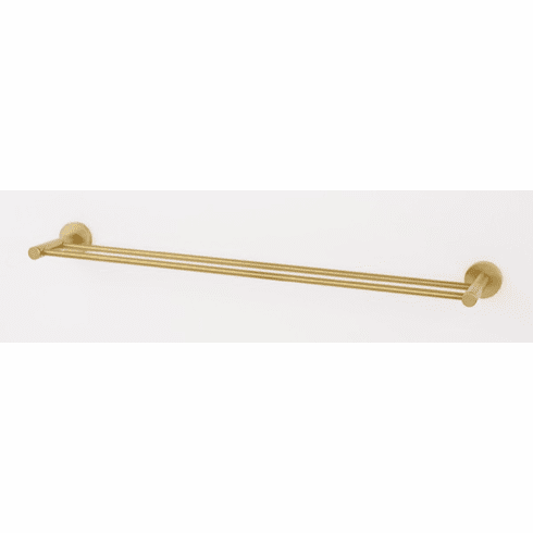 Alno A8325-24-SB Contemporary I Bath 24" Double Towel Bar, Satin Brass UPC: 785584093470