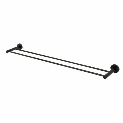 Alno A8325-30-MB Contemporary I Bath 30" Double Towel Bar, Matte Black UPC: 785584095580