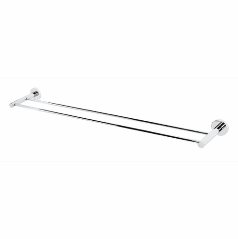 Alno A8325-30-PC Contemporary I Bath 30" Double Towel Bar, Polished Chrome UPC: 785584021510