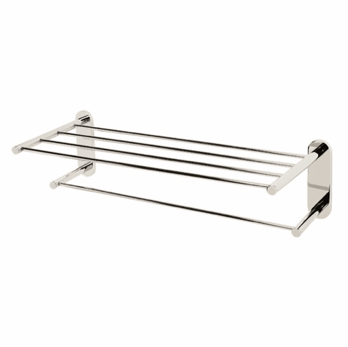 Alno A8326-24-PN Contemporary I Bath 24" Towel Rack, Polished Nickel UPC: 785584021565