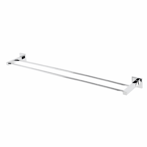 Alno A8425-30-PC Contemporary Ii Bath 30" Double Towel Bar, Polished Chrome UPC: 785584021718