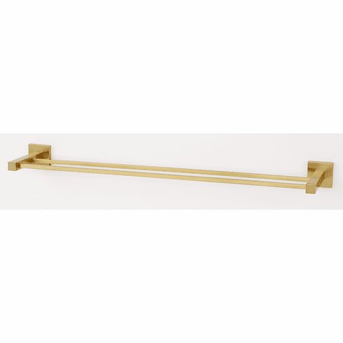 Alno A8425-30-SB Contemporary Ii Bath 30" Double Towel Bar, Satin Brass UPC: 785584093722