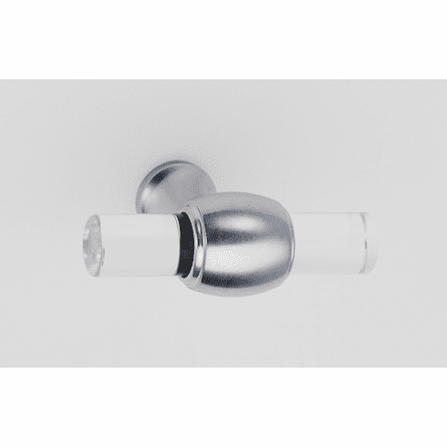 Alno A870-45-PC Royale Acrylic 1 3/4" Knob, Polished Chrome UPC: 785584100086