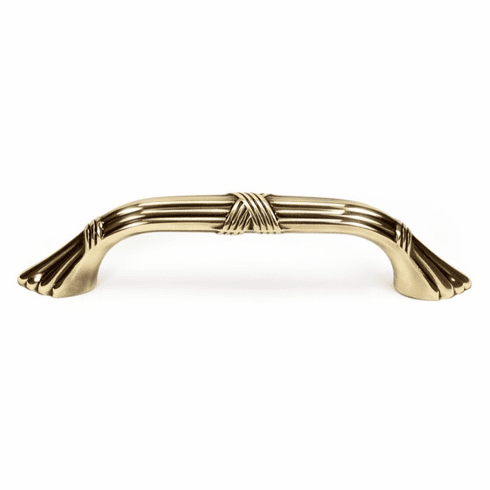 Alno A881-35-PA Ribbon & Reed 3 1/2" Pull, Polished Antique UPC: 785584880414