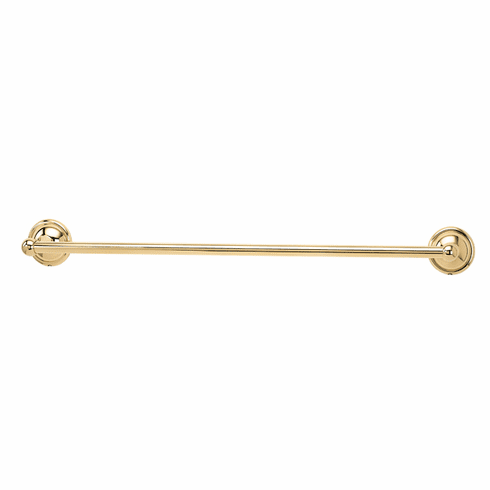 Alno A9220-24-PB Yale Bath 24" Towel Bar, Polished Brass UPC: 785584922411