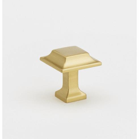 Alno A950-1-SB Millennium 1" Knob, Satin Brass UPC: 785584005510
