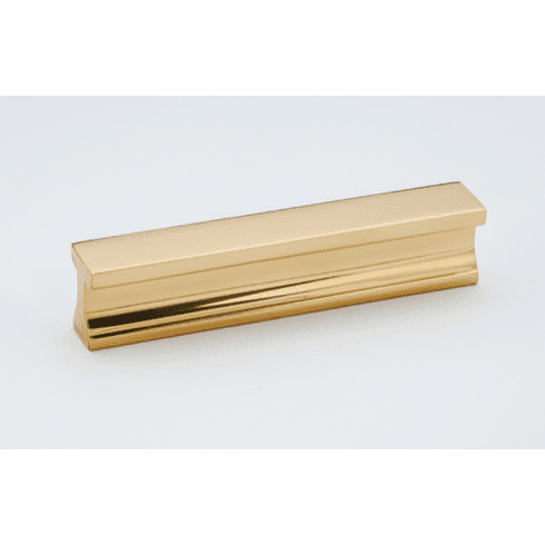 Alno A965-35-PB Linear 3 1/2" Pull, Polished Brass UPC: 785584055829