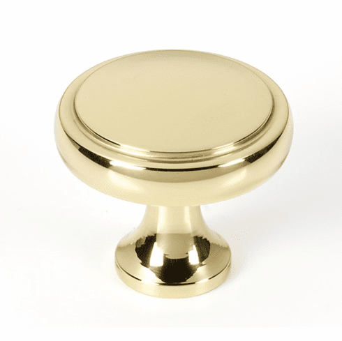 Alno A980-14-PB Royale 1 1/4" Knob, Polished Brass UPC: 785584039003