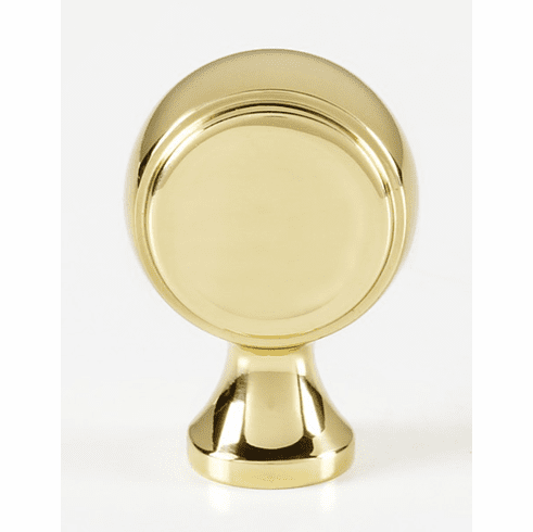 Alno A980-PB Royale 7/8" Knob, Polished Brass UPC: 785584039454