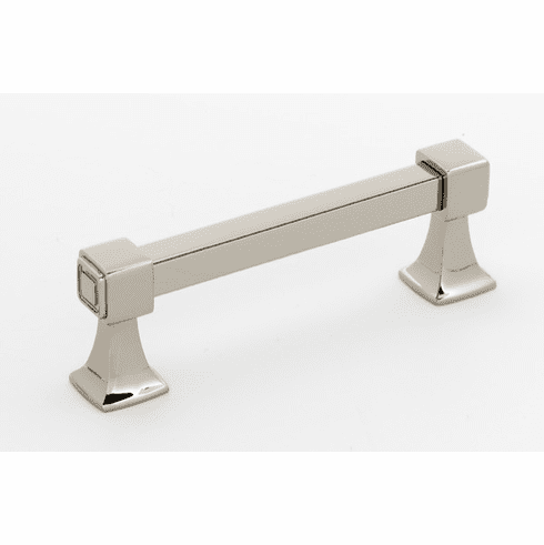 Alno A985-35-PN Cube 3 1/2" Pull, Polished Nickel UPC: 785584045950