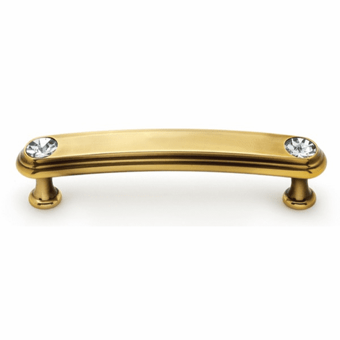 Alno C211-35-PA Swarovski Crystal 3 1/2" Crystal Pull, Polished Antique UPC: 785584016448