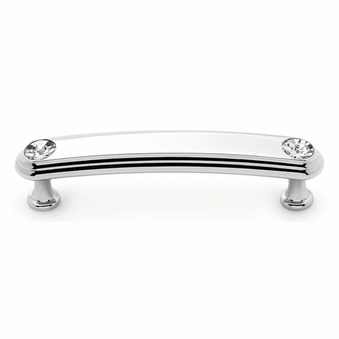 Alno C211-35-PC Swarovski Crystal 3 1/2" Crystal Pull, Polished Chrome UPC: 785584016462