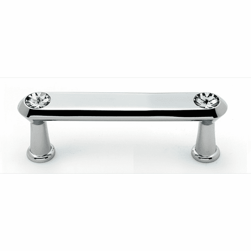 Alno C214-3-PC Swarovski Crystal 3" Crystal Pull, Polished Chrome UPC: 785584017148