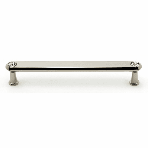 Alno C214-6-PN Swarovski Crystal 6" Crystal Pull, Polished Nickel UPC: 785584017322