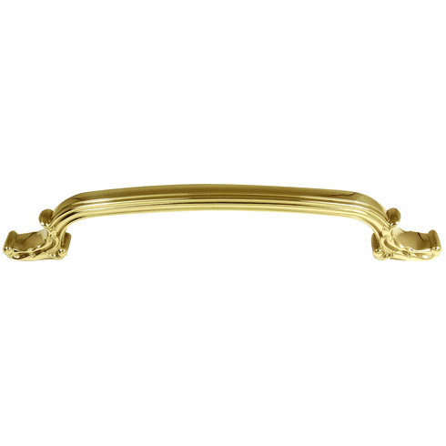 Alno D3650-18-PB Ornate 18" Appliance Pull, Polished Brass UPC: 785584022760