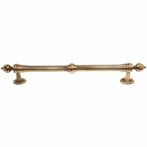 Alno D6929-12-PA Ornate 12" Appliance Pull, Polished Antique UPC: 785584022883