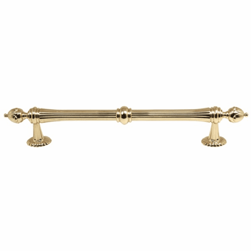 Alno D6929-12-PB Ornate 12" Appliance Pull, Polished Brass UPC: 785584022890