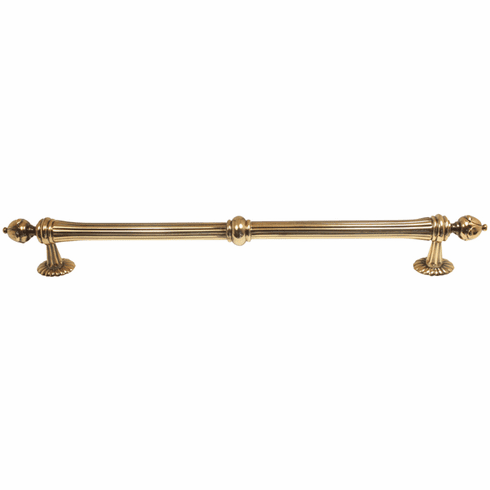 Alno D6929-18-PA Ornate 18" Appliance Pull, Polished Antique UPC: 785584022944