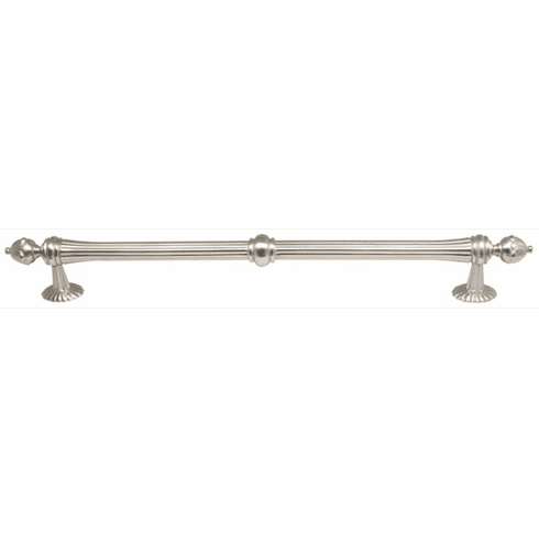 Alno D6929-18-SN Ornate 18" Appliance Pull, Satin Nickel UPC: 785584022968