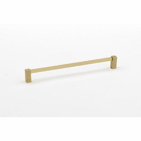Alno D718-12-SB Contemporary Ii 12" Appliance Pull, Satin Brass UPC: 785584091704