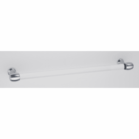 Alno D870-18-PC Royale Acrylic 18" Pull, Polished Chrome UPC: 785584100574
