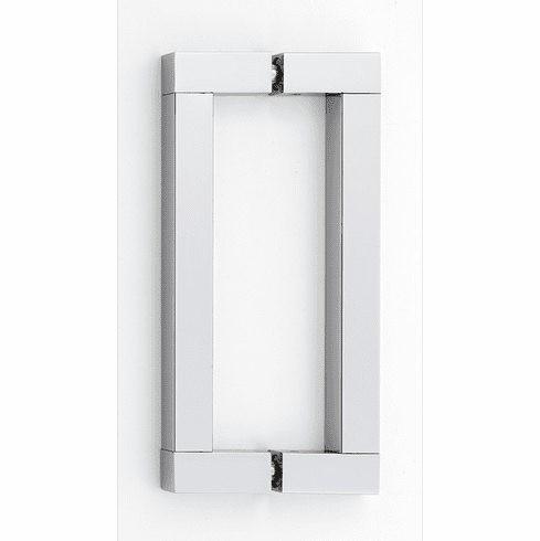 Alno G420-6-PC Block 6" Back to Back Glass Door Pull, Polished Chrome UPC: 785584057335