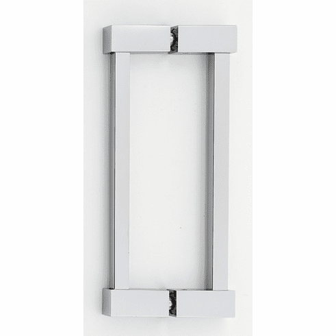 Alno G718-6-PC Contemporary Ii 6" Back to Back Glass Door Pull, Polished Chrome UPC: 785584057601