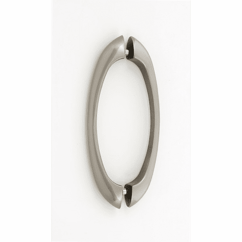 Alno G855-6-SN 6" Back to Back Glass Door Pull, Satin Nickel UPC: 785584058028