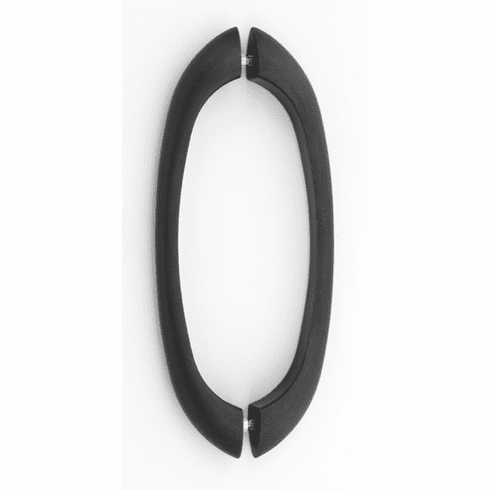 Alno G855-8-BARC 8" Back to Back Glass Door Pull, Barcelona UPC: 785584058042