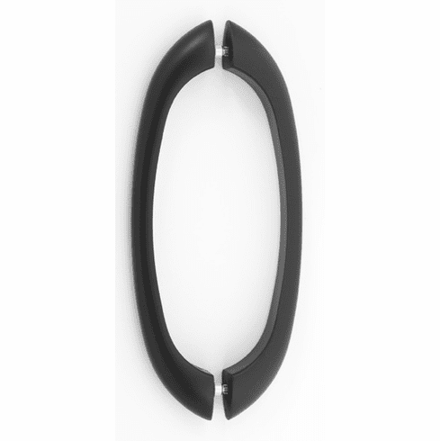 Alno G855-8-BRZ 8" Back to Back Glass Door Pull, Bronze UPC: 785584058059