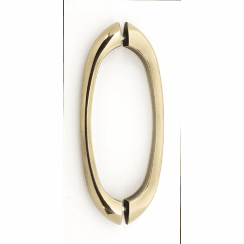 Alno G855-8-PA 8" Back to Back Glass Door Pull, Polished Antique UPC: 785584058080