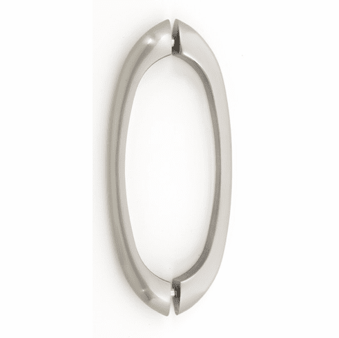 Alno G855-8-SN 8" Back to Back Glass Door Pull, Satin Nickel UPC: 785584058134