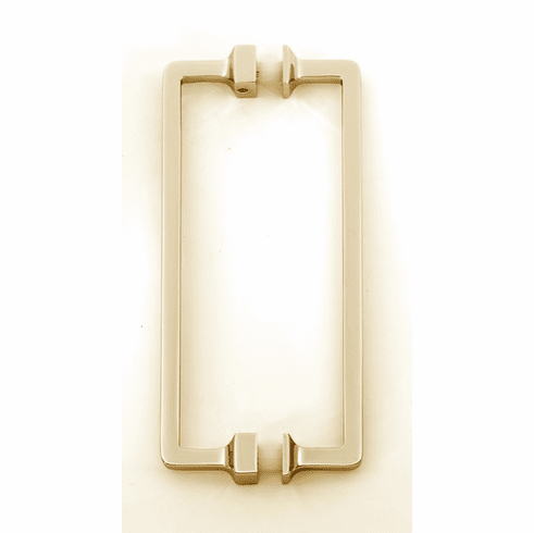 Alno G950-6-PB Millennium 6" Back to Back Glass Door Pull, Polished Brass UPC: 785584102202