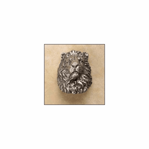 Anne at Home 153 Lion Head Cabinet Knob 2 x 2.5 x 1.75"