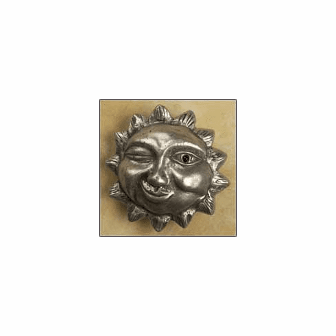 Anne at Home 180 Winking Sun Large Cabinet Knob 3.25 x 3.25 x 1.75"