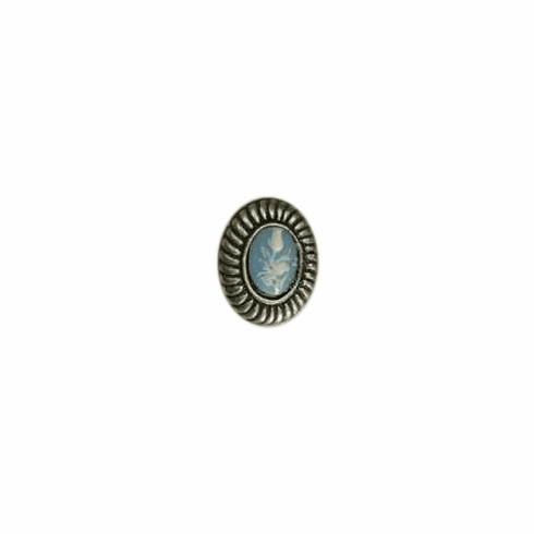 Anne at Home 2000 Charlotte Insert Small Cabinet Knob 1.25 x 1 x 1"