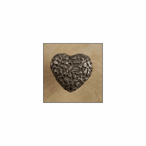 Anne at Home 221 Cottage Lace Heart 1041 Cabinet Knob 1.5 x 1.5 x 1"