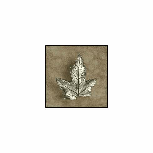 Anne at Home 2230 Small Maple Leaf Cabinet Knob 2.25 x 2.5 x 1.25"
