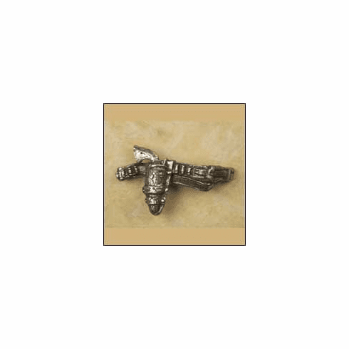 Anne at Home 253 Gunbelt Left 3" CC Cabinet Pull 3.75 x 2.75 x 1"