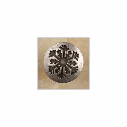 Anne at Home 297 Snowflake Cabinet Knob 1.5 x 1.5 x 1"