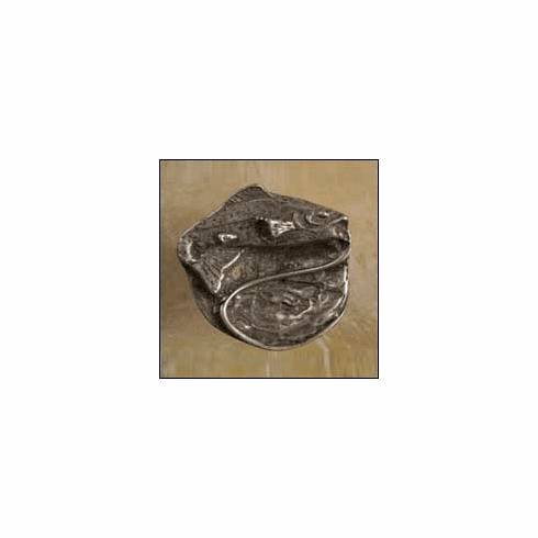 Anne at Home 306 Hooked Trout Right Cabinet Knob 1.75 x 1.75 x 0.75"