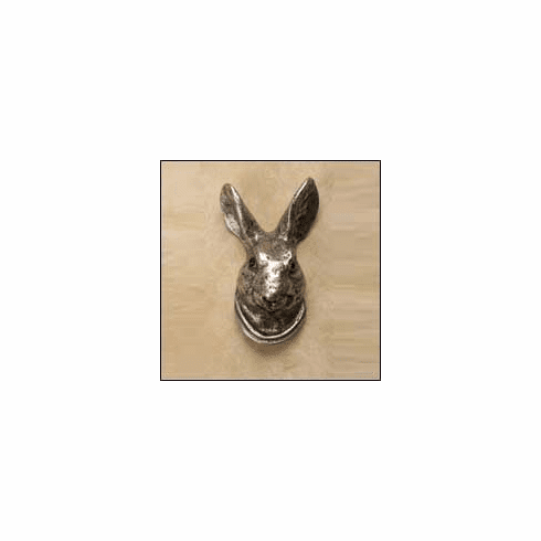 Anne at Home 406 Hare Head Cabinet Knob 3 x 1.75 x 1.25"