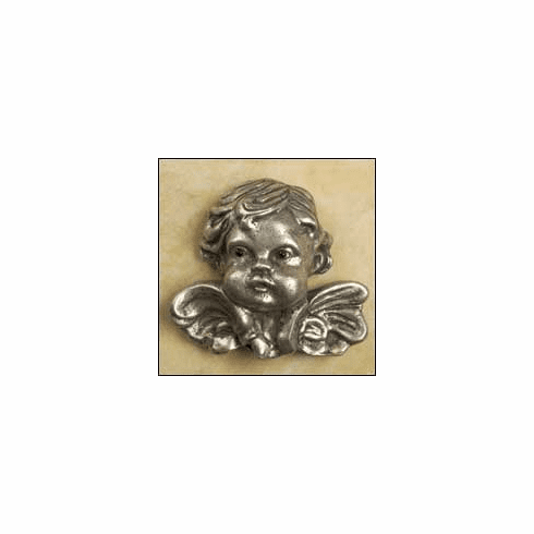 Anne at Home 411 Cherub Large Cabinet Knob 3.5 x 3.25 x 1.25"