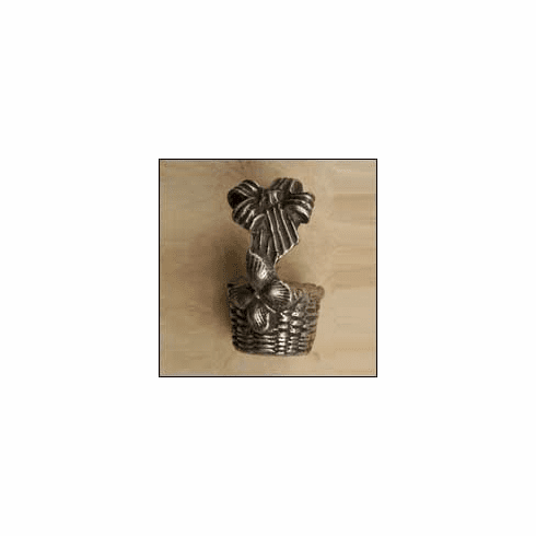Anne at Home 451 Basket Cabinet Knob 1 x 1.75 x 1.25"