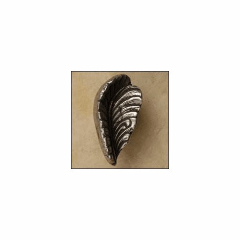 Anne at Home 475 Leaf Small Cabinet Knob 0.75 x 1.25 x 1"