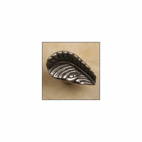 Anne at Home 476 Leaf Small Cabinet Knob 0.75 x 1.25 x 1"