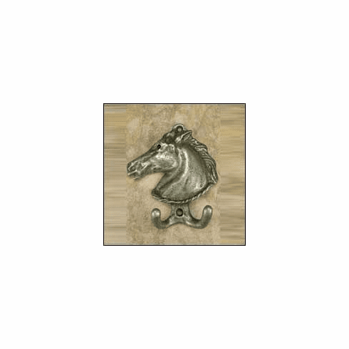 Anne at Home 497 Horse Wall Hook Large 3.5 x 4.25 x 1.5"