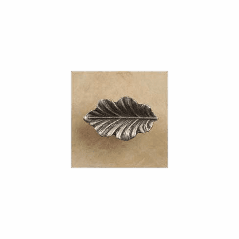 Anne at Home 513 Fancy Oak Leaf Small Cabinet Knob 0.75 x 1.25 x 0.75"
