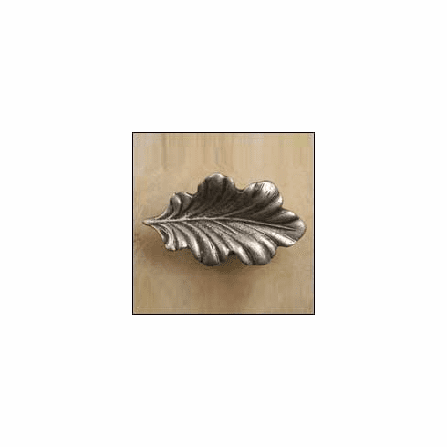 Anne at Home 514 Fancy Oak Leaf Large Cabinet Knob 1.25 x 2.25 x 0.75"