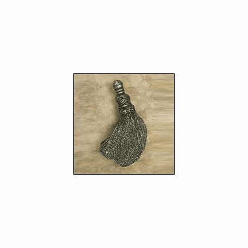 Anne at Home 523 Tassel Large Left Cabinet Knob 2.75 x 4.5 x 1.25"